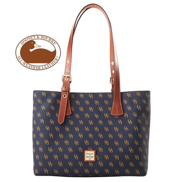 Dooney & Bourke Gretta Hanna Tote Handbag - Picture 1 of 12